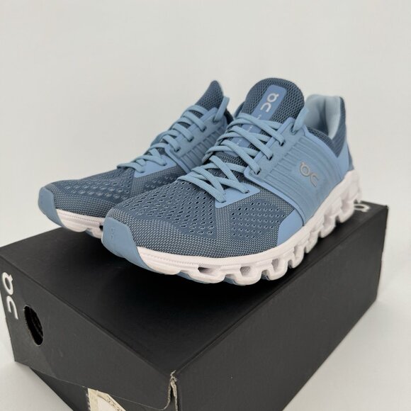On Running Women's Cloudswift Running Shoes size 10 Lake/Sky Blue Cloud Swift - Picture 2 of 13